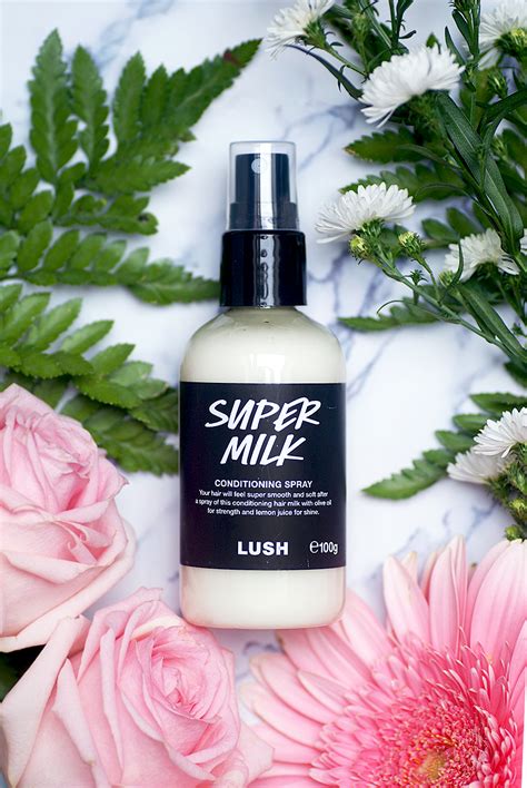 lush milk conditioning spray.